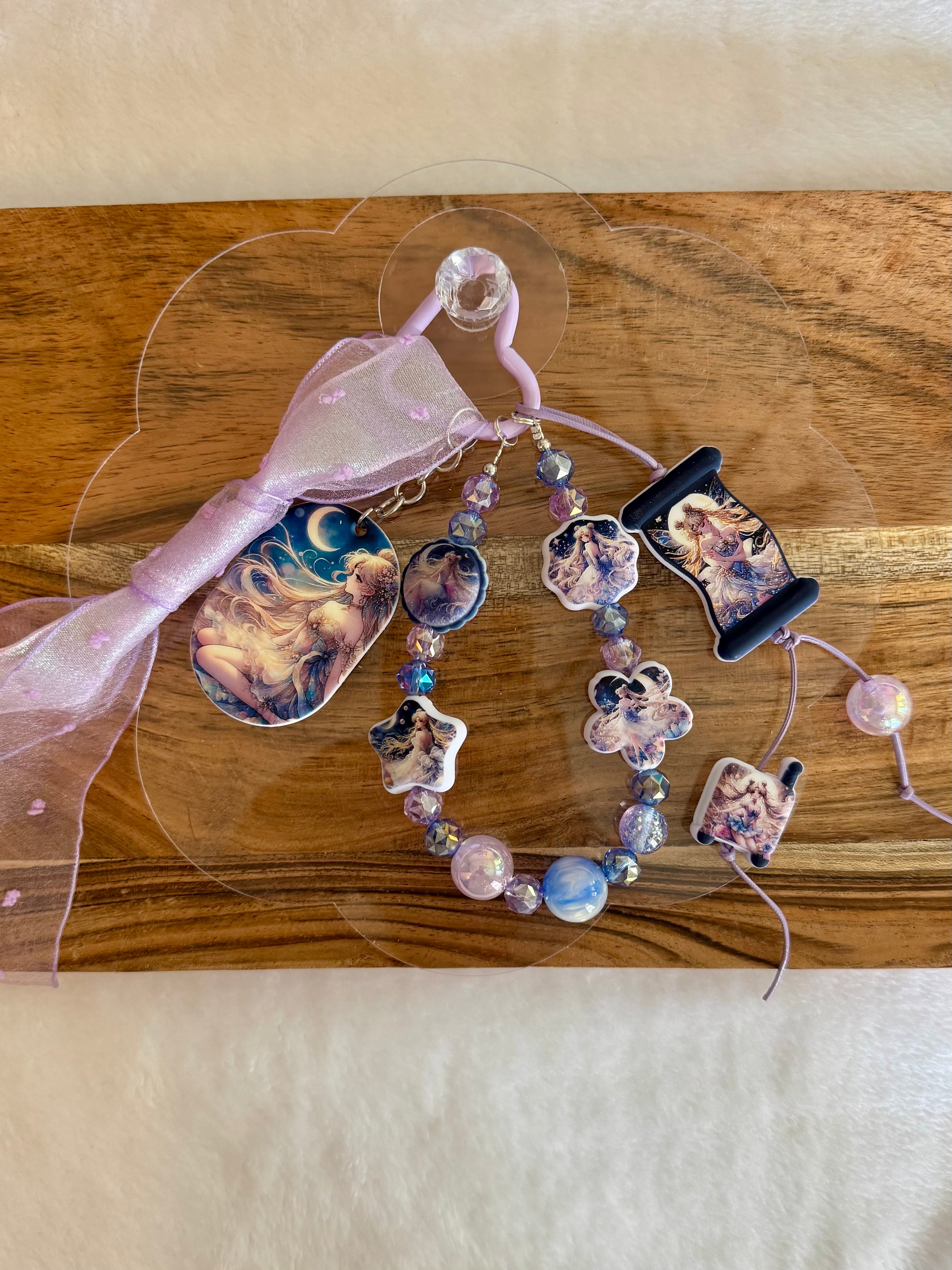 Starry Sky Sailor Moon Bag Charm
