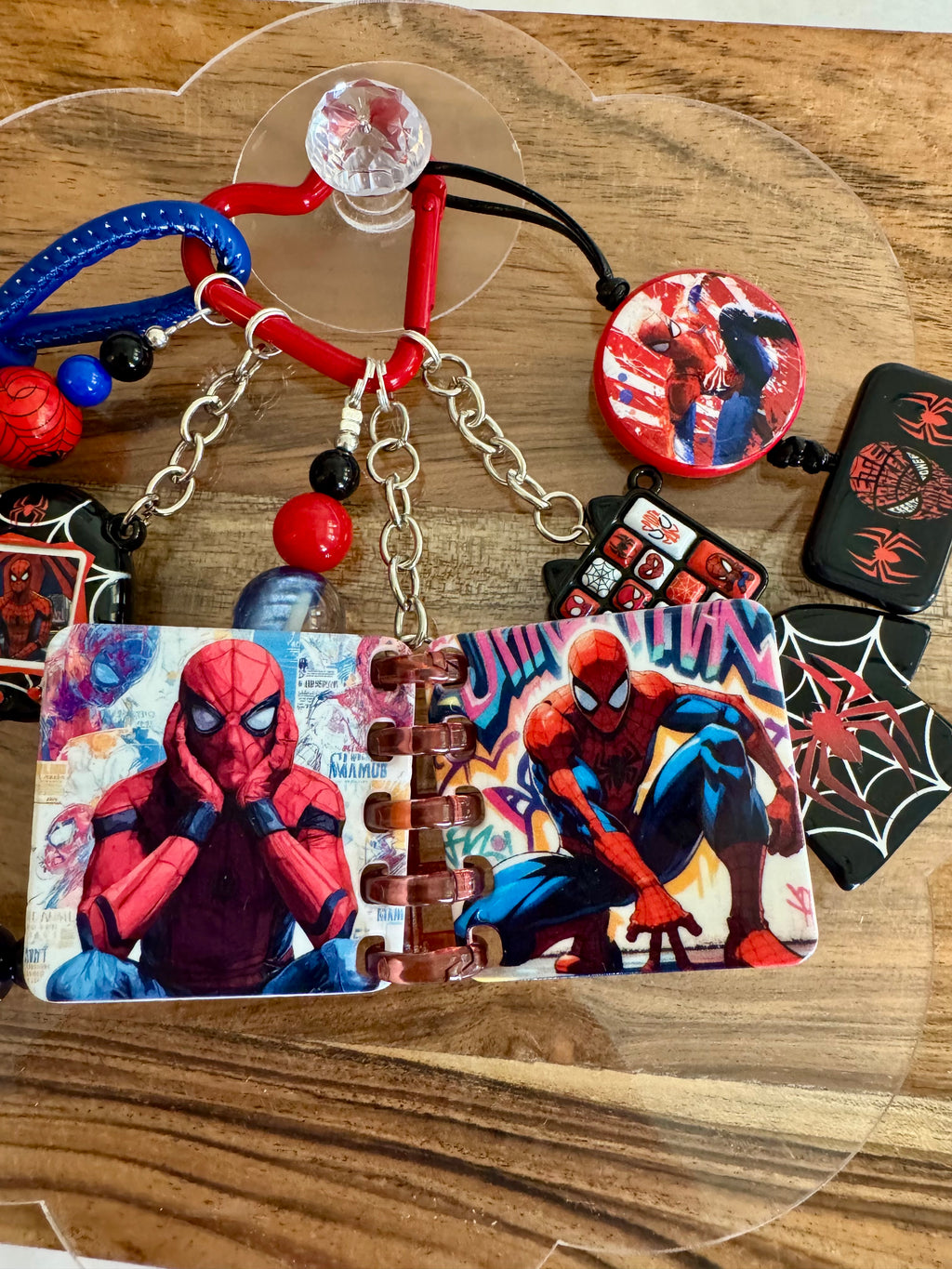 Amazing Spidey Bag Charm