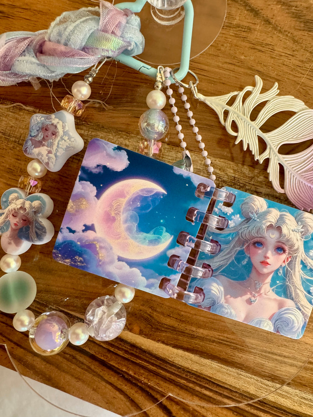 Light as a Feather Sailor Moon Bag Charm