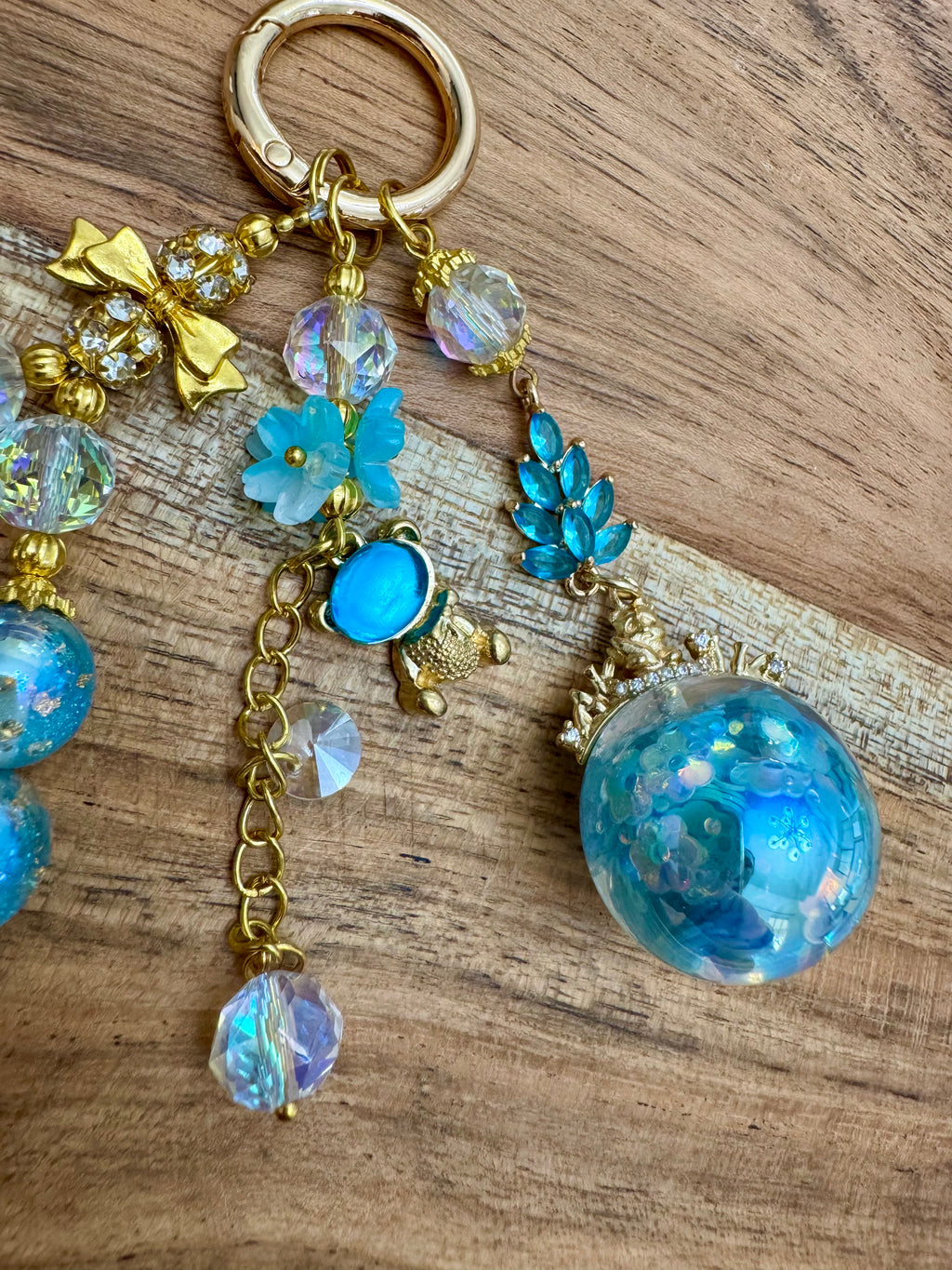 Crystal Castle Bag Charm