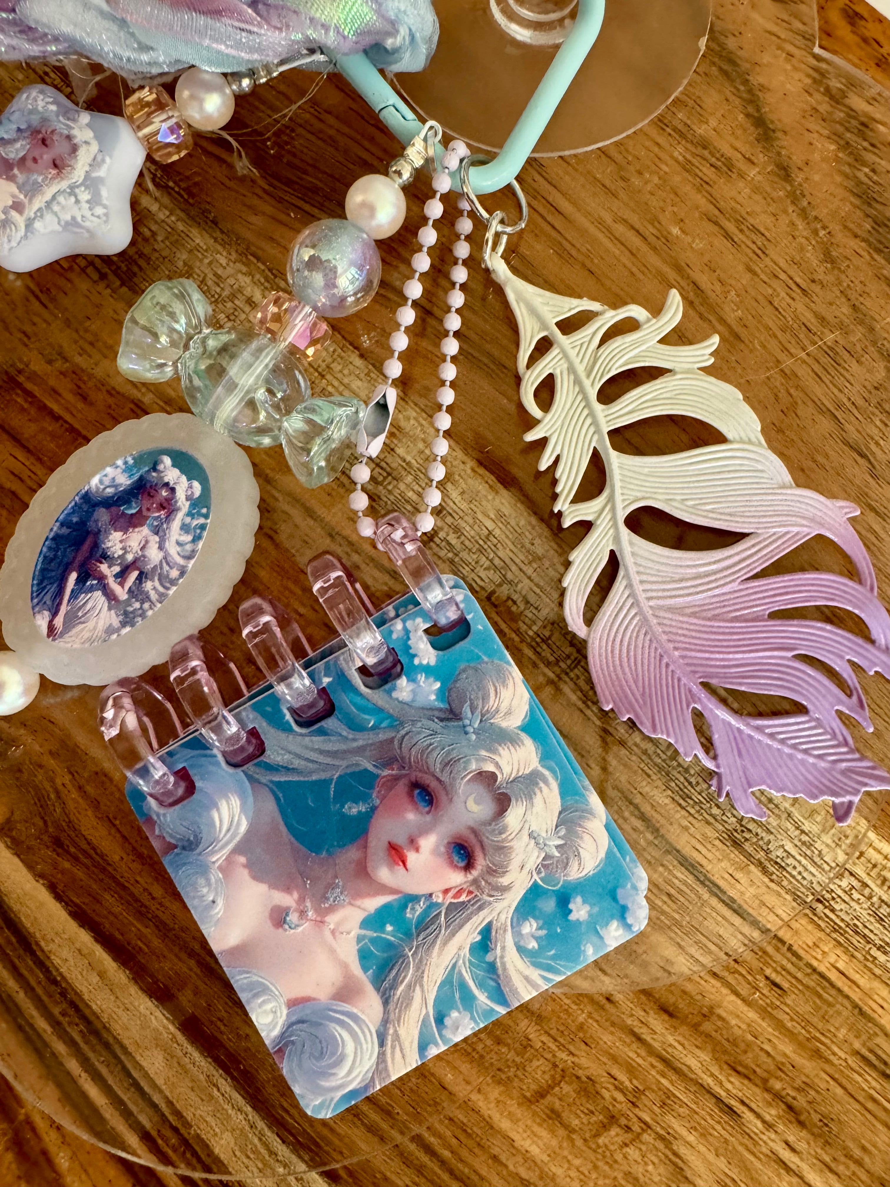 Light as a Feather Sailor Moon Bag Charm
