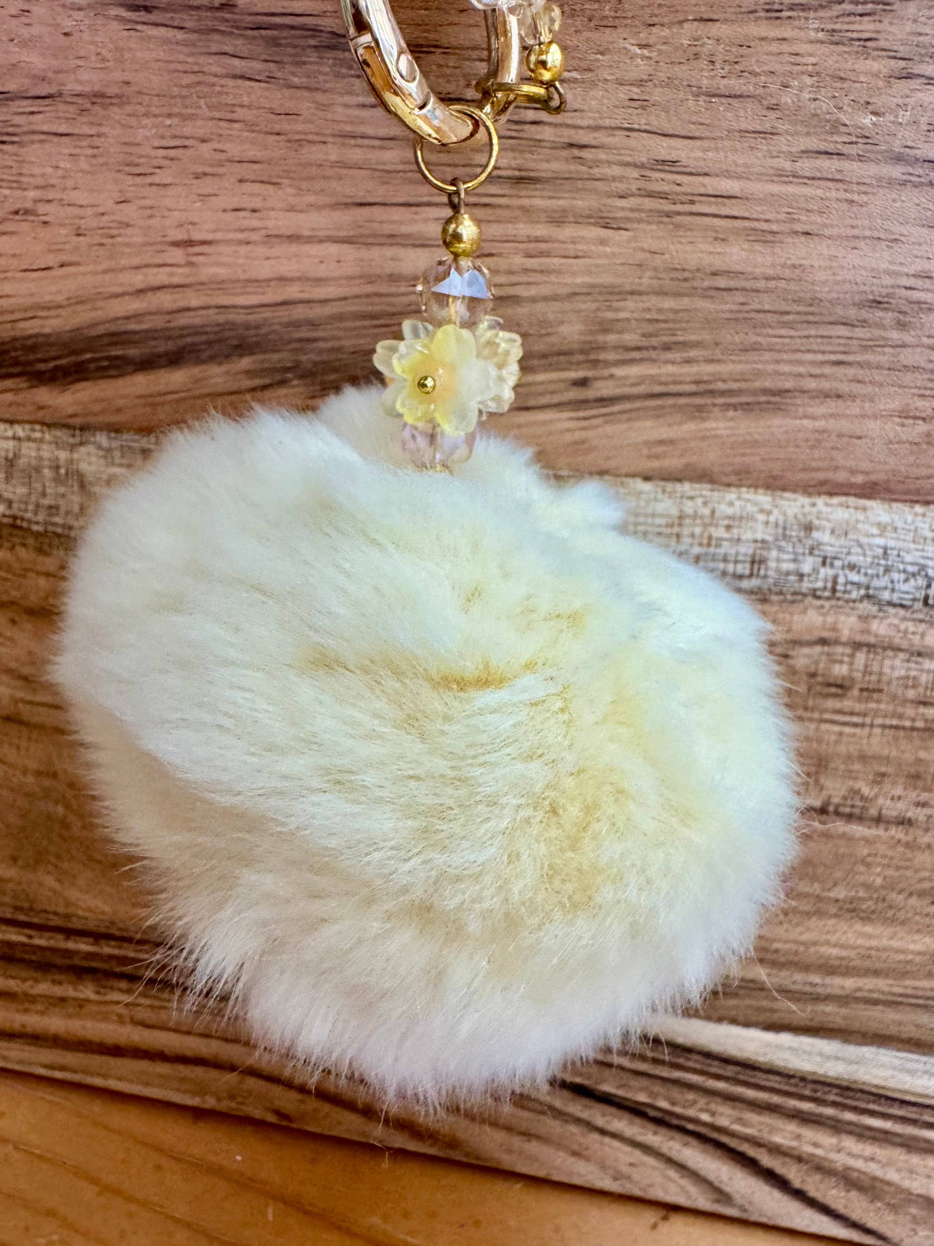 Silk Oriental Butterfly Bag Charm