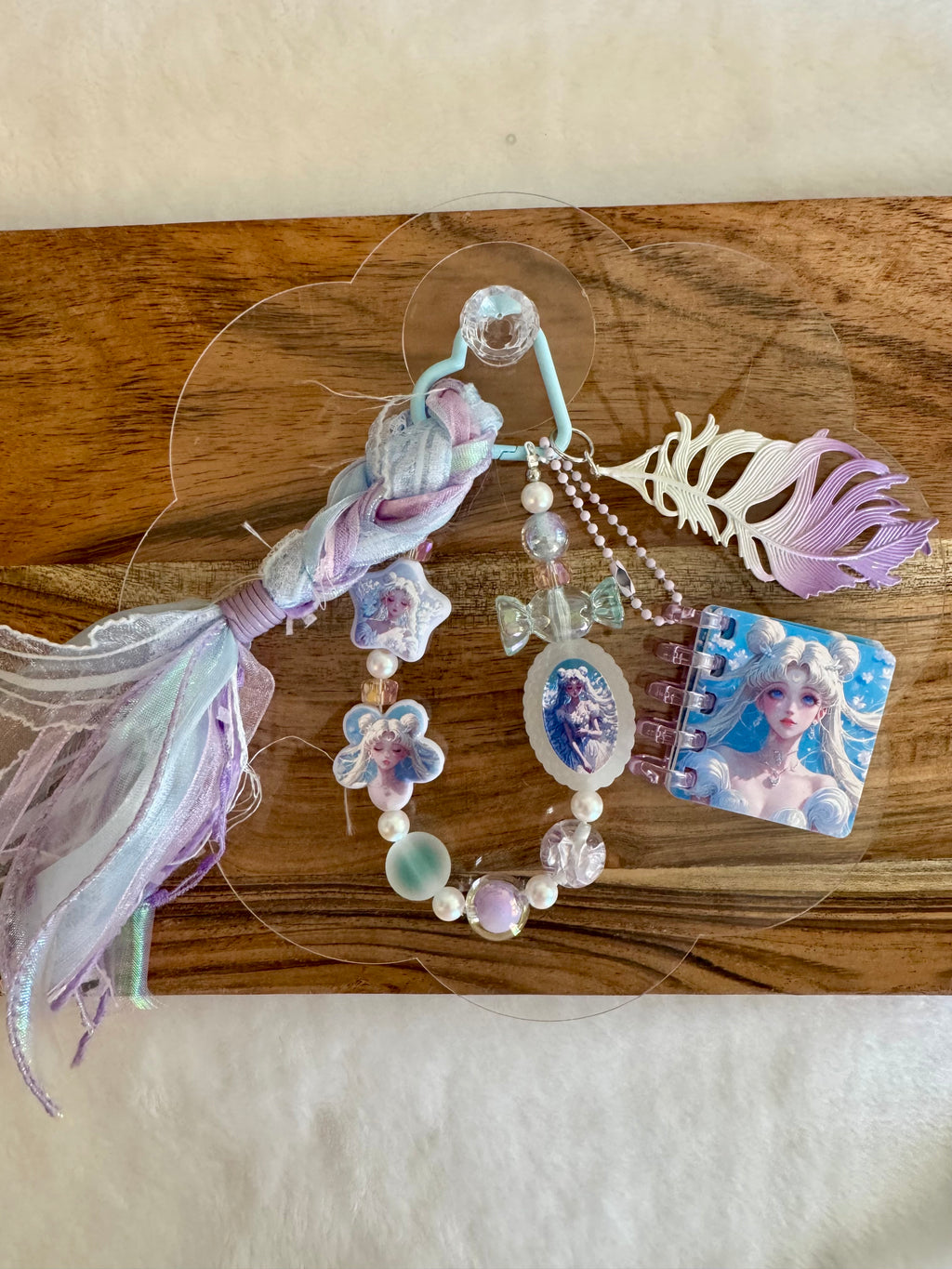 Light as a Feather Sailor Moon Bag Charm