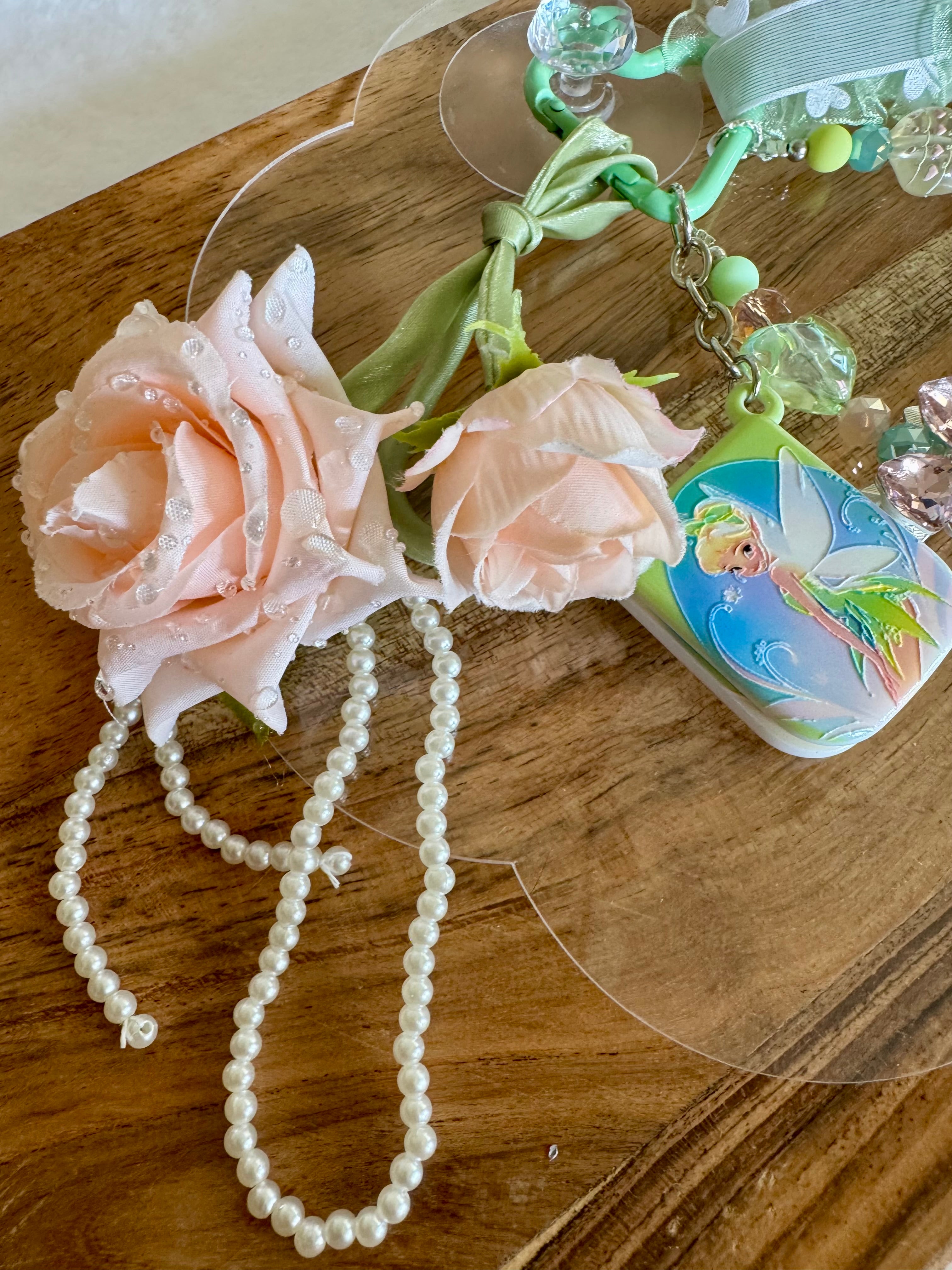 Floral Fairy Bag Charm