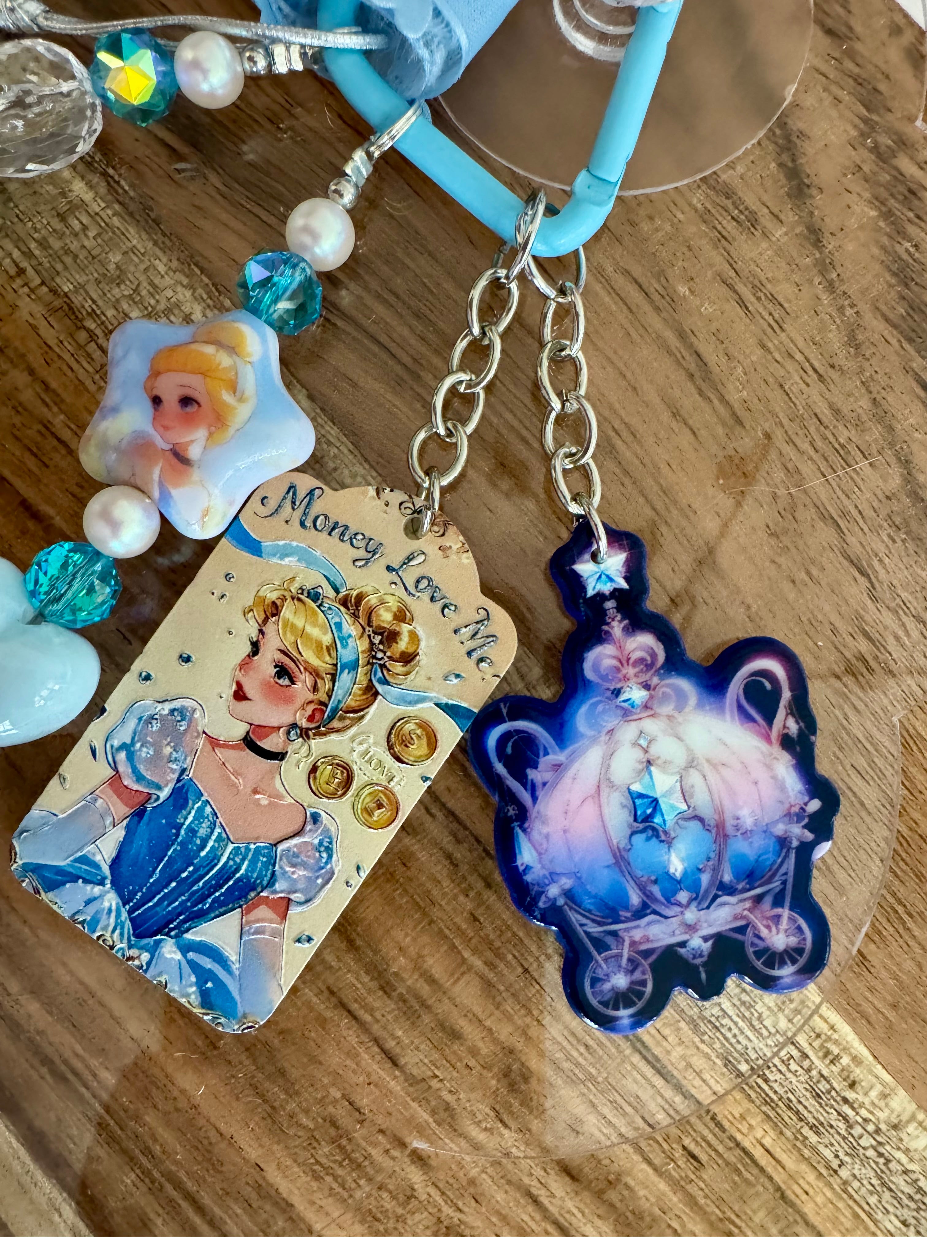 Cinder Princess Bag Charm