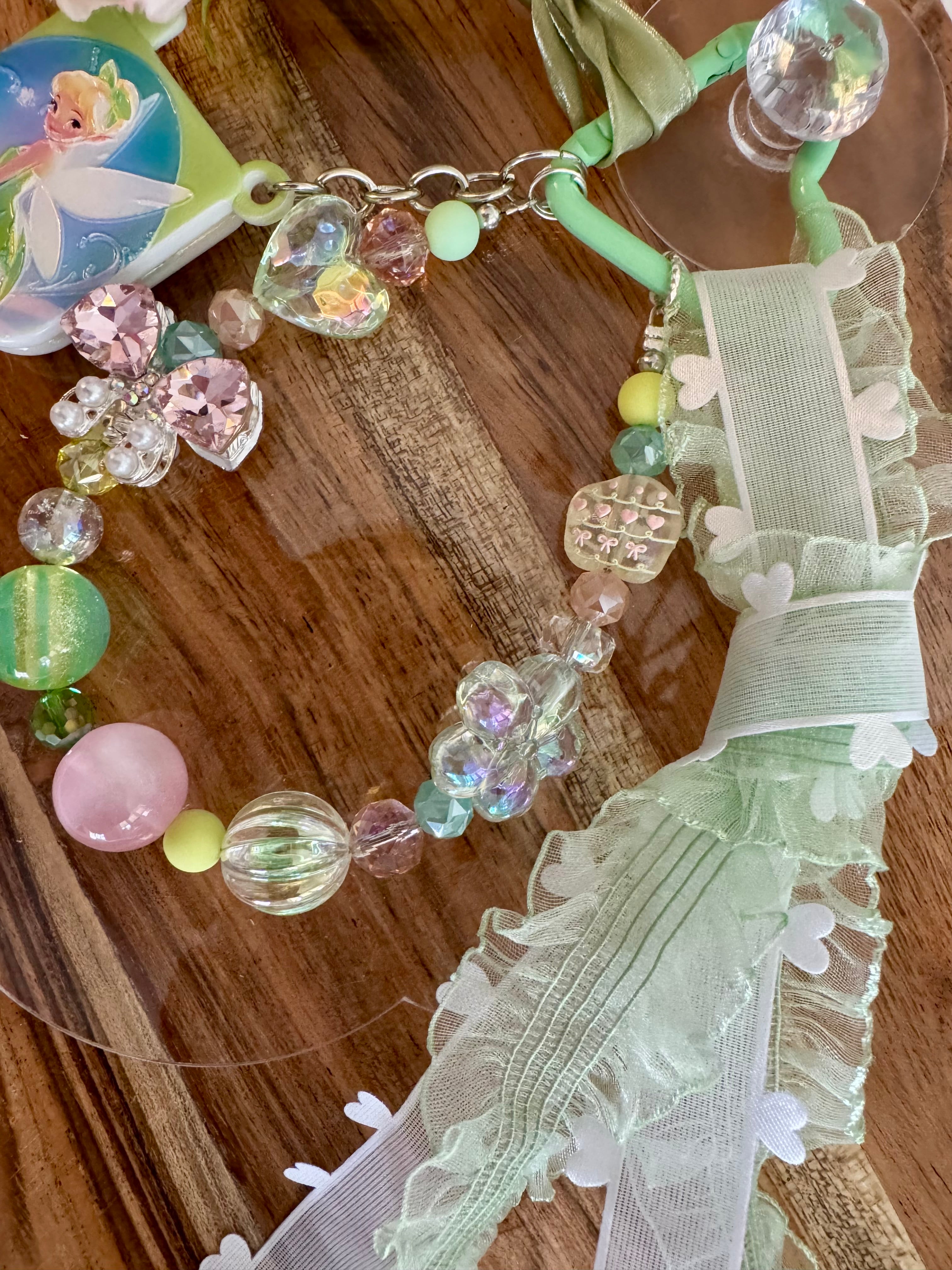 Floral Fairy Bag Charm