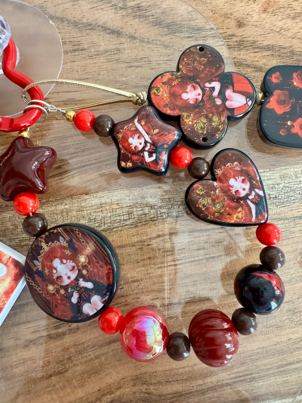 Red Rose SP Bag Charm