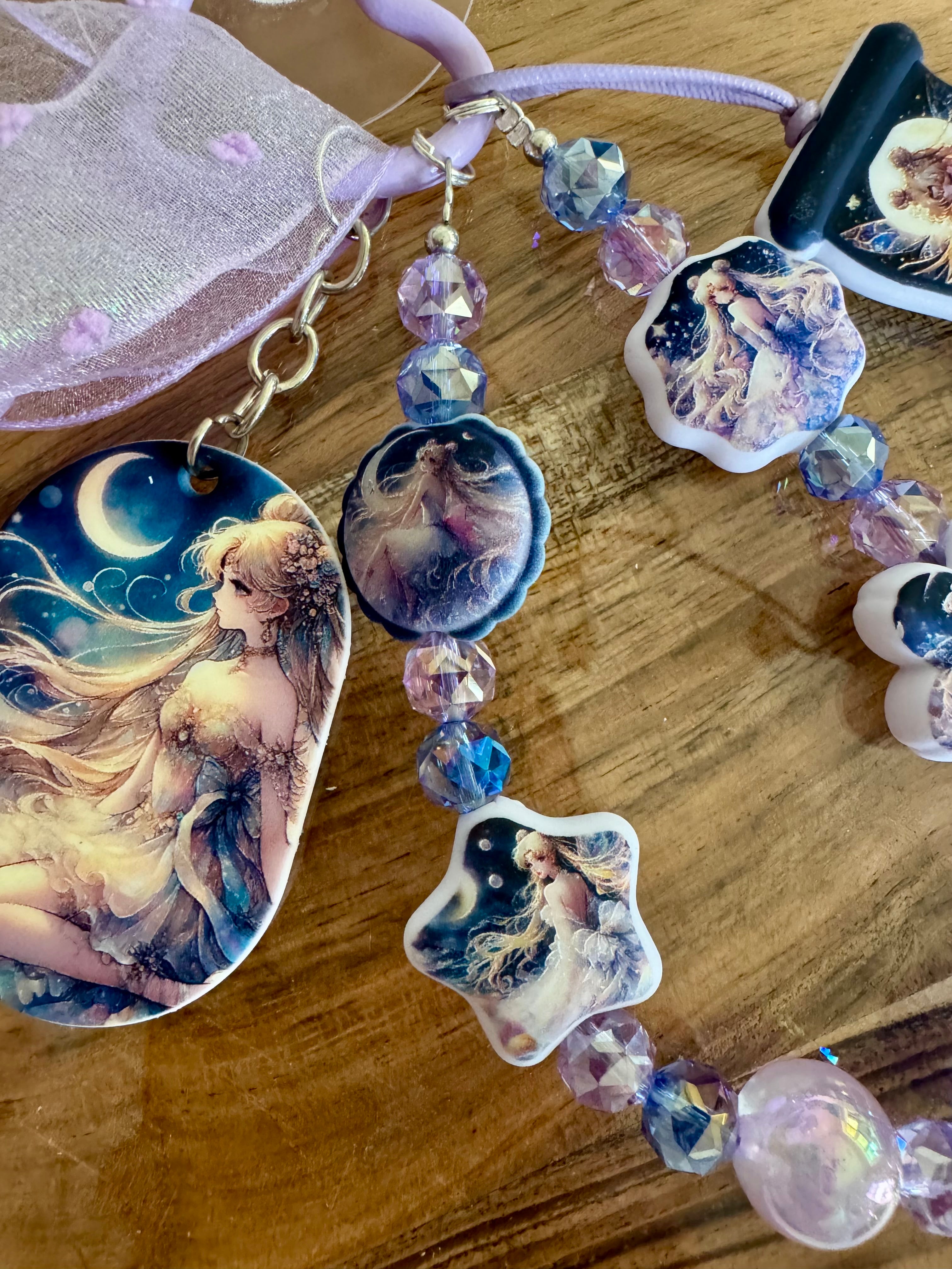 Starry Sky Sailor Moon Bag Charm