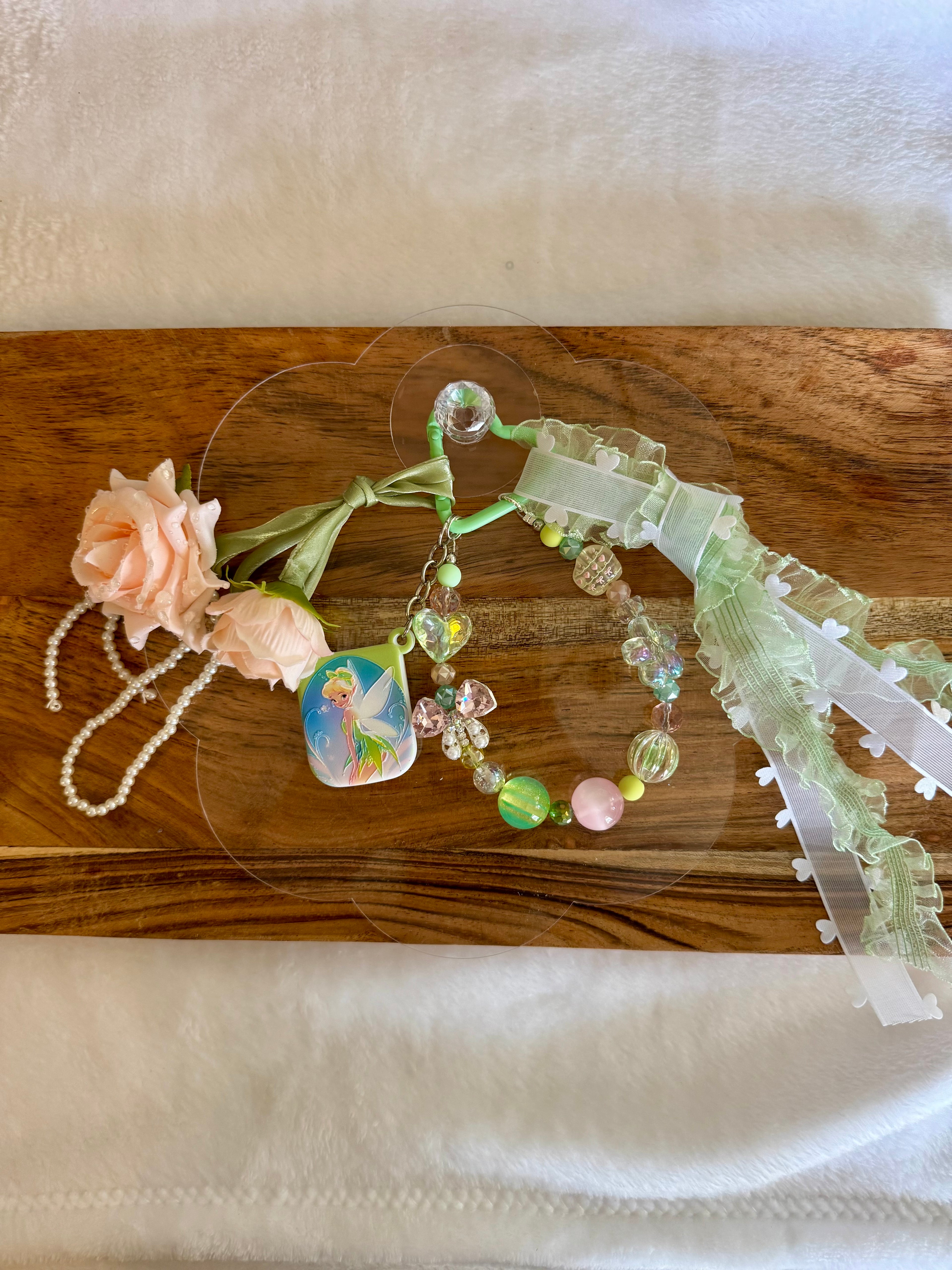 Floral Fairy Bag Charm