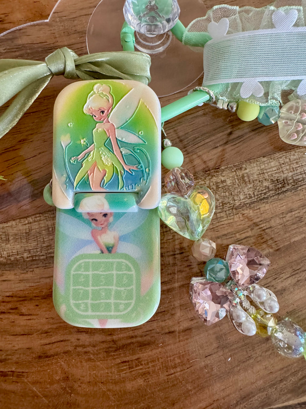 Floral Fairy Bag Charm