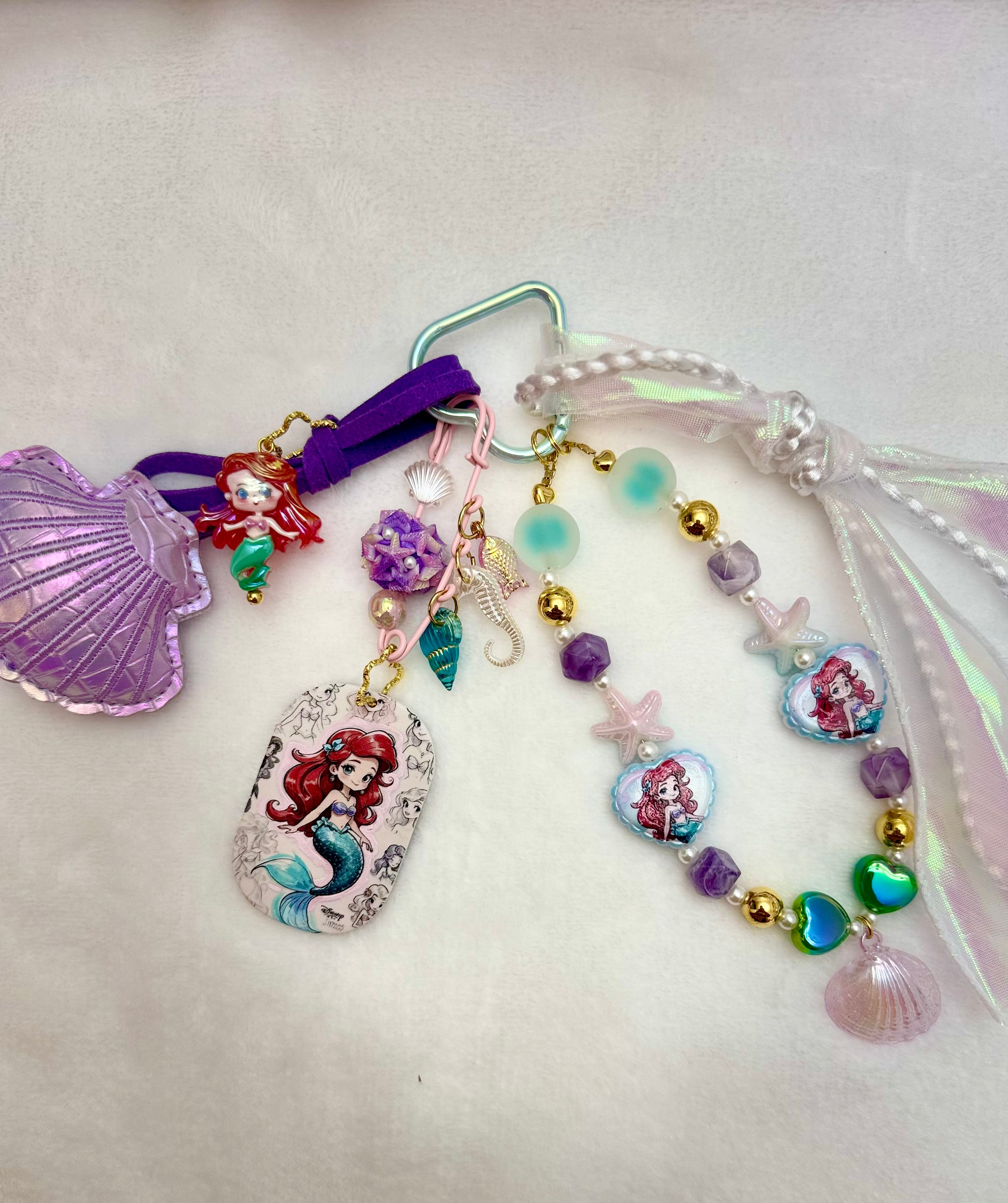 Mermaid Princess Bag Charm